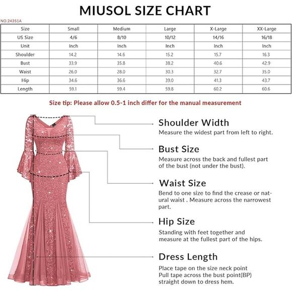 Miusol Pink Lace Maxi Dress - Picture 16 of 16